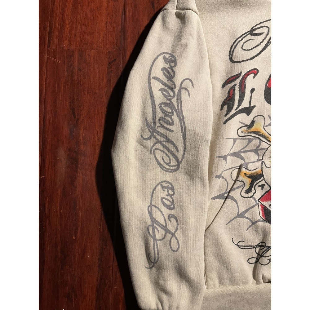 Rolling Loud Los Angeles 2025 TATTOO IVORY LINEUP HOODIE Size XL Preowned - Picture 2 of 11